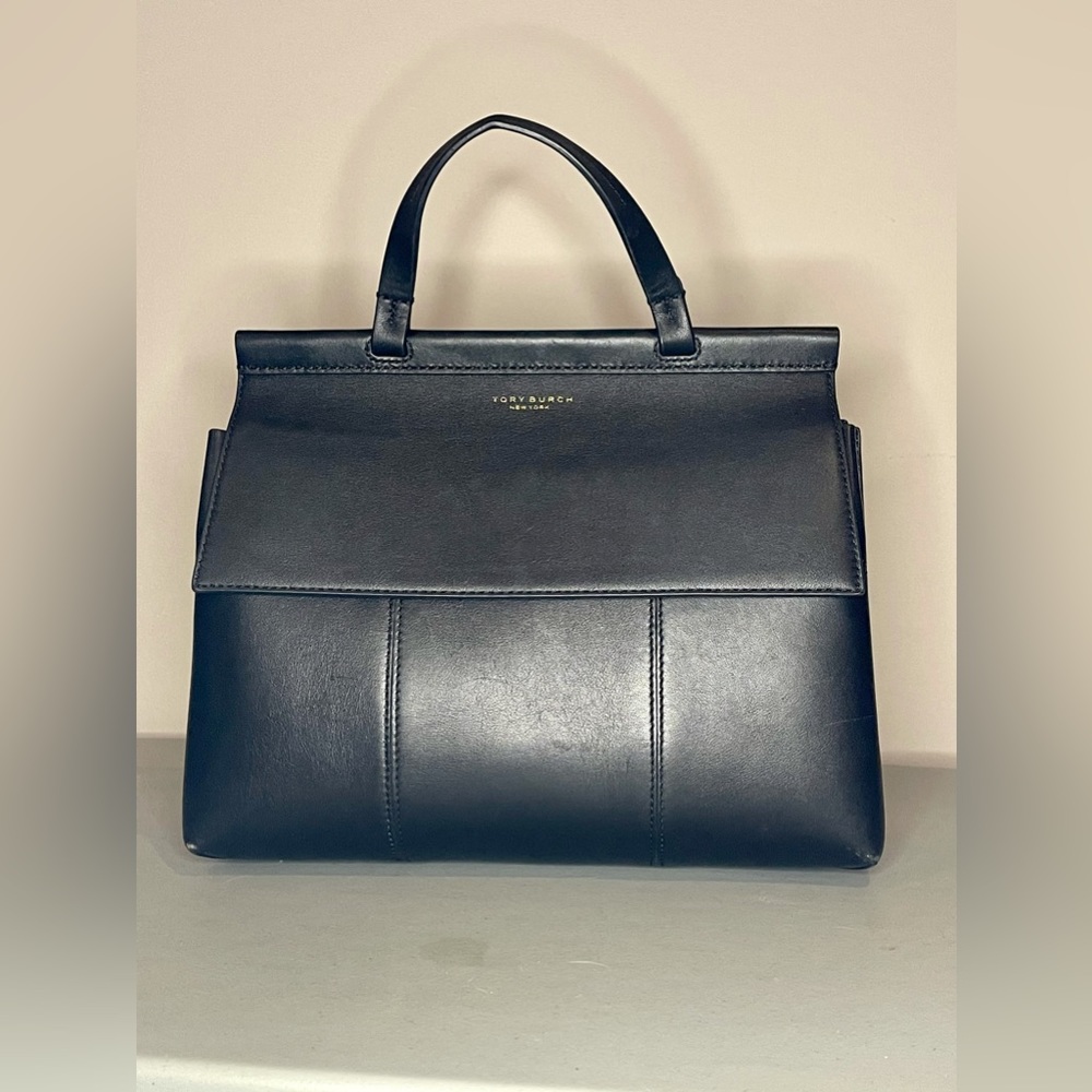 Tory Burch Block T Top Handle Satchel